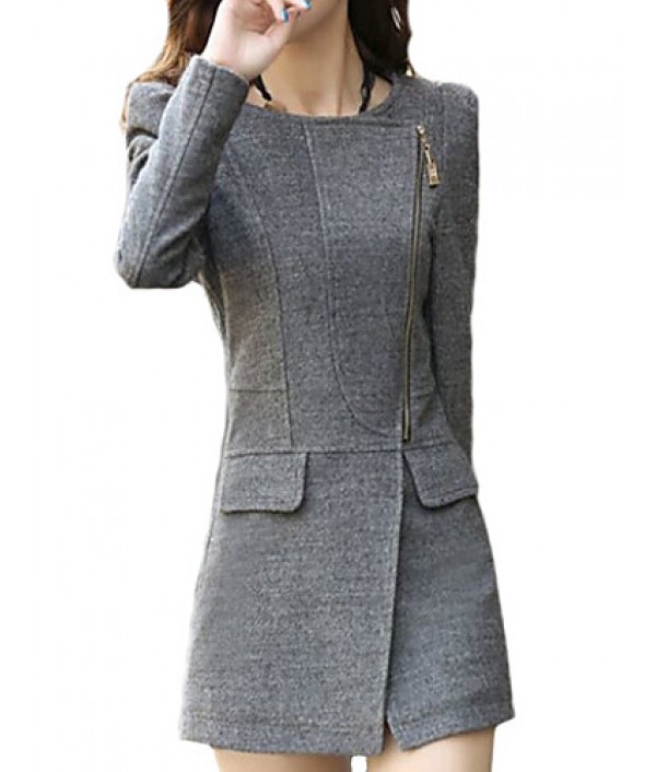 Women's Sexy Coat,Solid V Neck Long Slee...